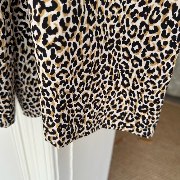 J Crew 100% silk capri pants with bow belt - Picture 6 of 8